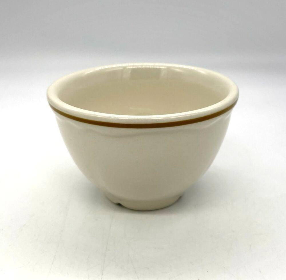 Vintage HLC Homer Laughlin Restaurant Ware Bowl 2.5" Tall 3.75" Wide USA
